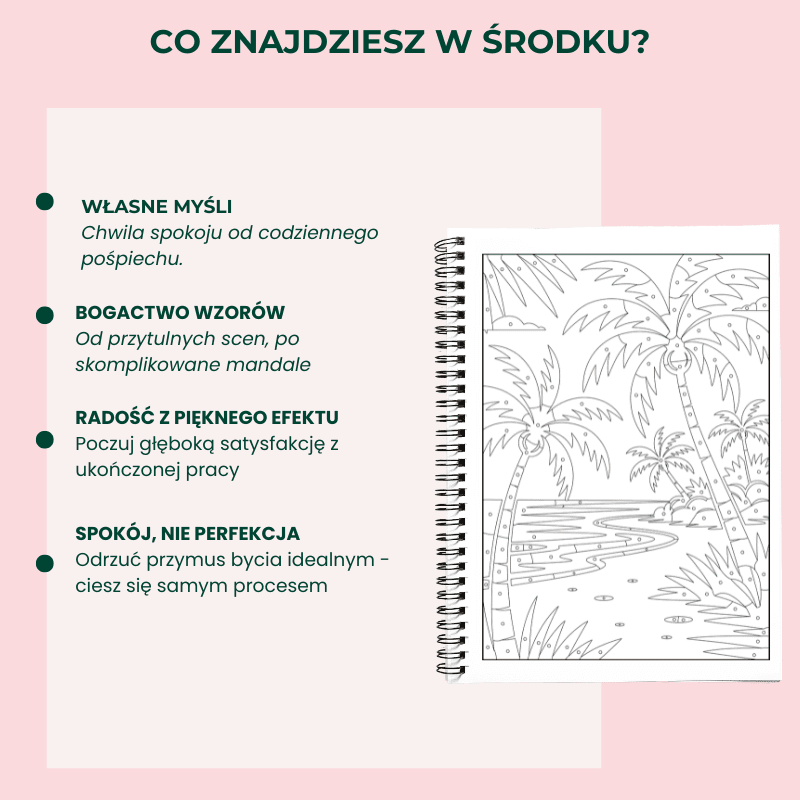 Monochromatyczna Kolorowanka - Podaruj Chwilę