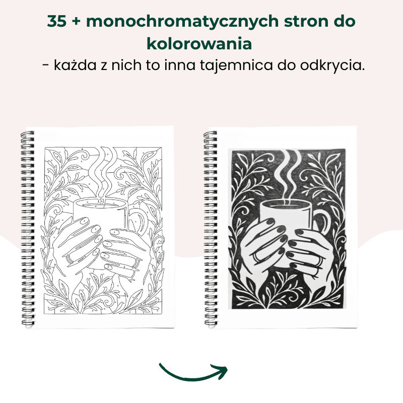 Podaruj Chwilę - Monochromatyczna Kolorowanka