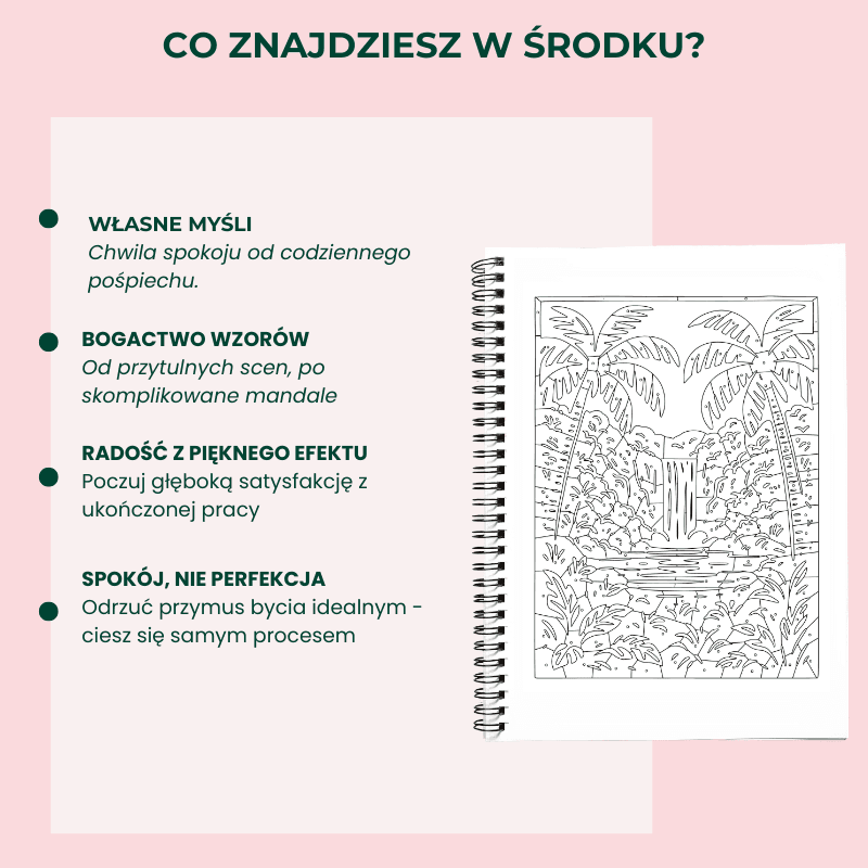 Podaruj Chwilę - Monochromatyczna Kolorowanka